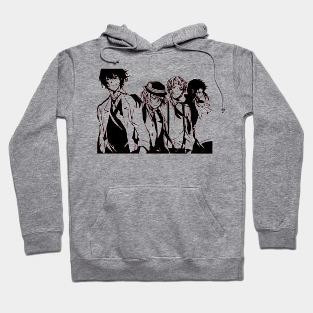 Bungo Stray Dogs Hoodie by OtakuPapercraft